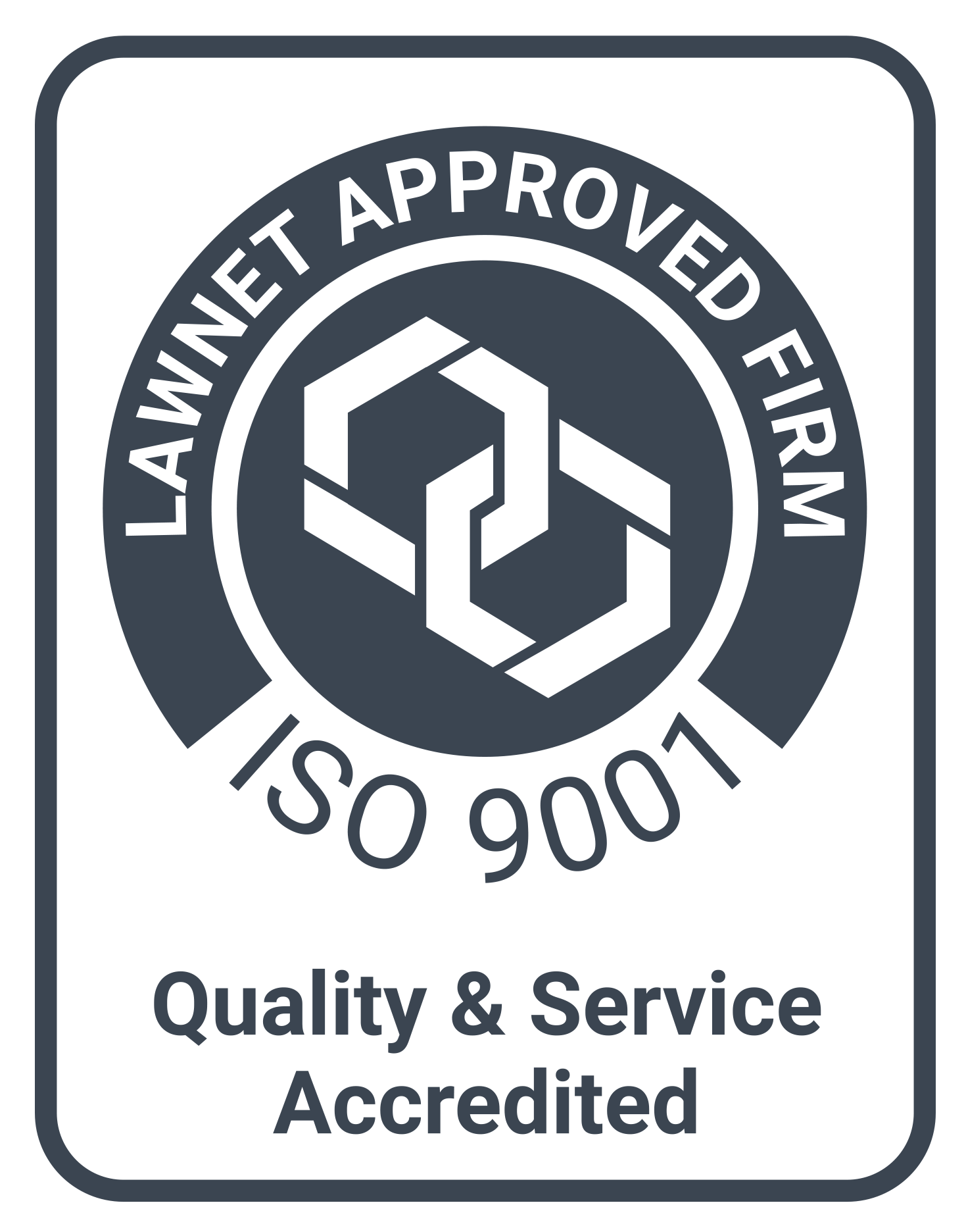Quality & Service Accredited logo